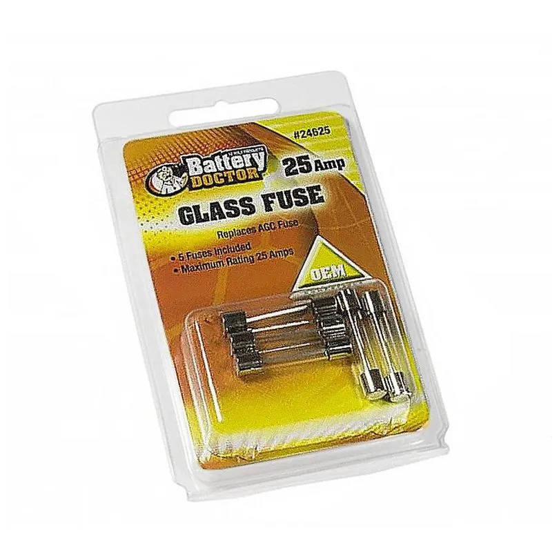 AGC GLASS FUSE-25A-5PCS RETAIL